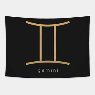 Zodiac Sign Gemini Tapestry