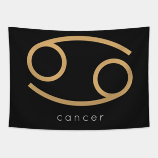 Zodiac Sign Cancer Tapestry