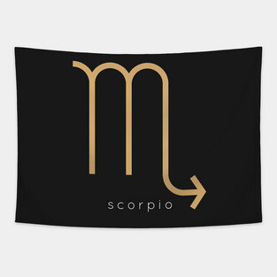 Zodiac Sign Scorpio Tapestry