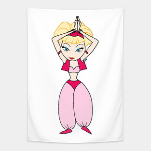 I dream of Jeannie (cel opening style) Tapestry