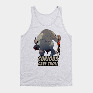 Curious Cave Troll Tank Top