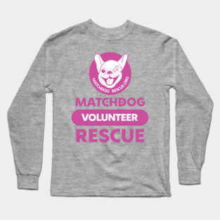 MDR volunteer Fuschia Long Sleeve T-Shirt
