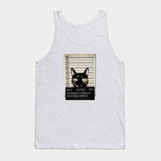Kitty Mugshot Tank Top
