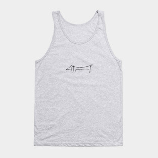 Picasso's Dachsund Tank Top