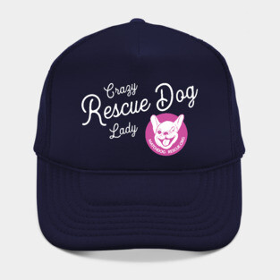 Crazy Rescue Dog Lady Hat