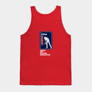 POGA-Pissed Off Golfers Association Tank Top