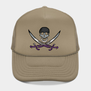 Asexual Pirate Pride Hat