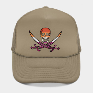 Lesbian Pirate Pride Hat