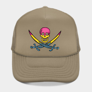 Pansexual Pirate Pride Hat