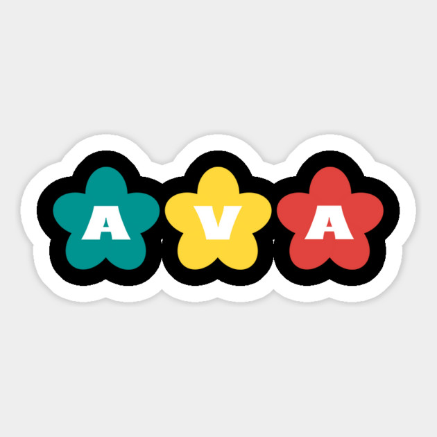 Ava name Magnet by Tshirtiz