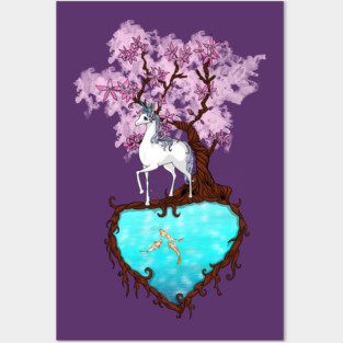 Lonely Unicorn Posters and Art
