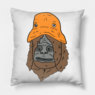 sassy the sasquatch Pillow
