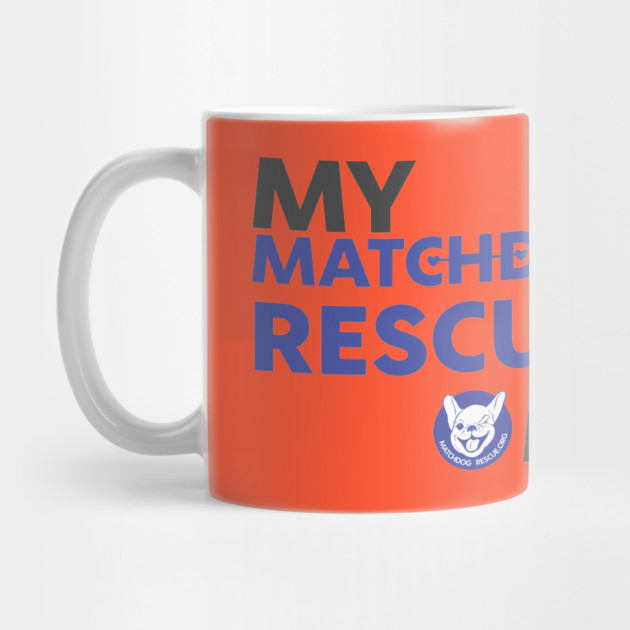 My MatchDog Rescued Me (purple) by matchdogrescue