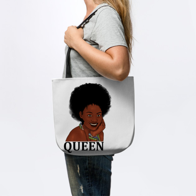 Afro Queen, African Woman, Melanin Black Pride by logiamerch