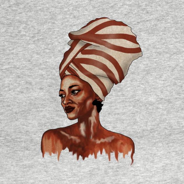 Beautiful African woman Dripping Melanin by logiamerch