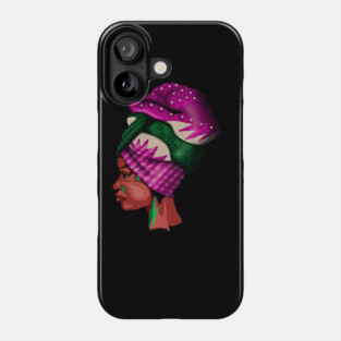 Proud African woman, Africa Phone Case
