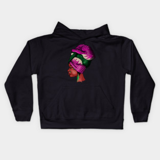 Proud African woman, Africa Kids Hoodie