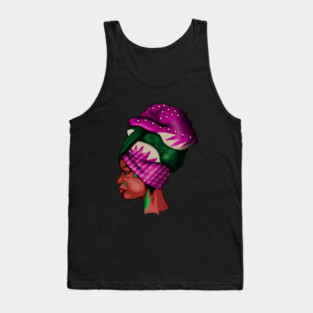 Proud African woman, Africa Tank Top