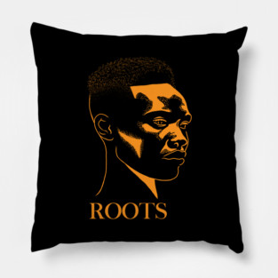 Afro Man African Roots Black Pride Pillow
