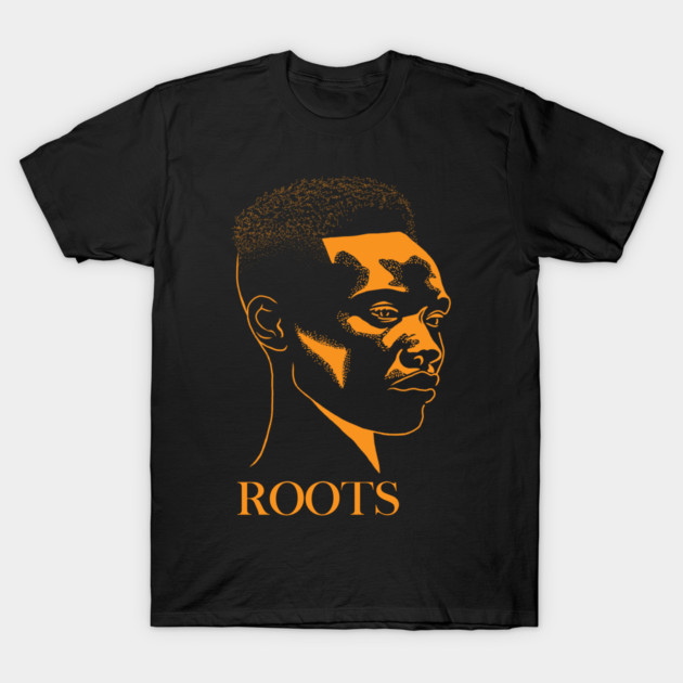 Afro Man African Roots Black Pride T-Shirt by logiamerch
