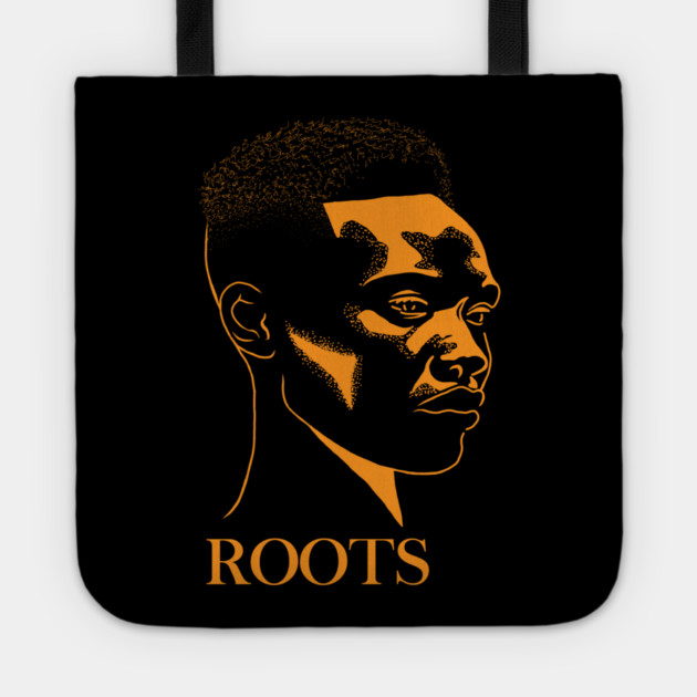 Afro Man African Roots Black Pride Tote by logiamerch