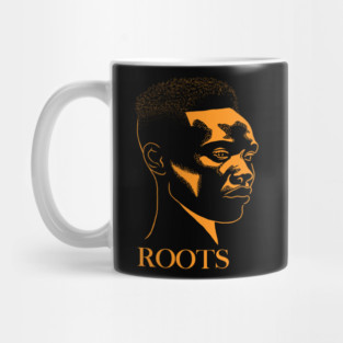 Afro Man African Roots Black Pride Mug