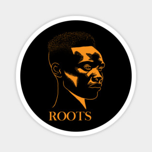 Afro Man African Roots Black Pride Magnet