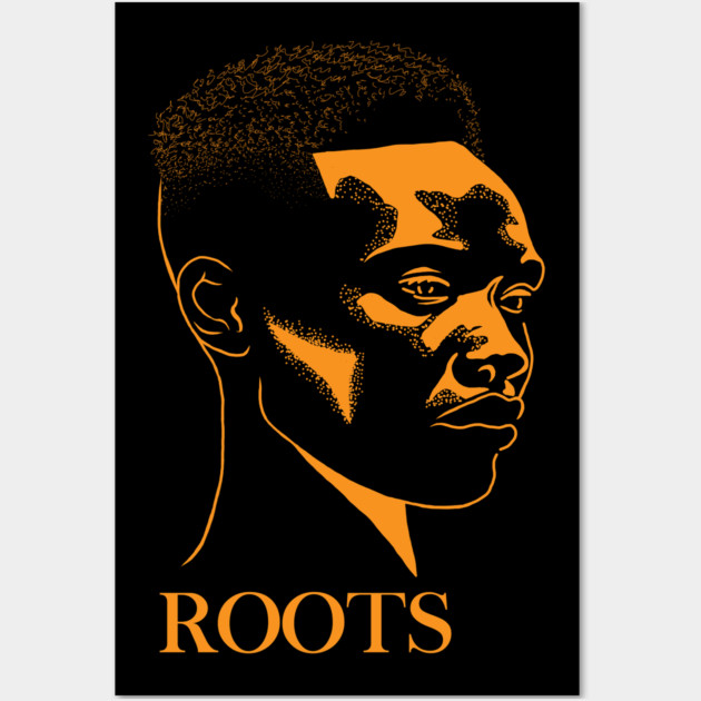 Afro Man African Roots Black Pride Wall Art by logiamerch
