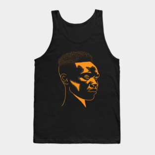 African Man Portrait, Afro Black Pride Tank Top