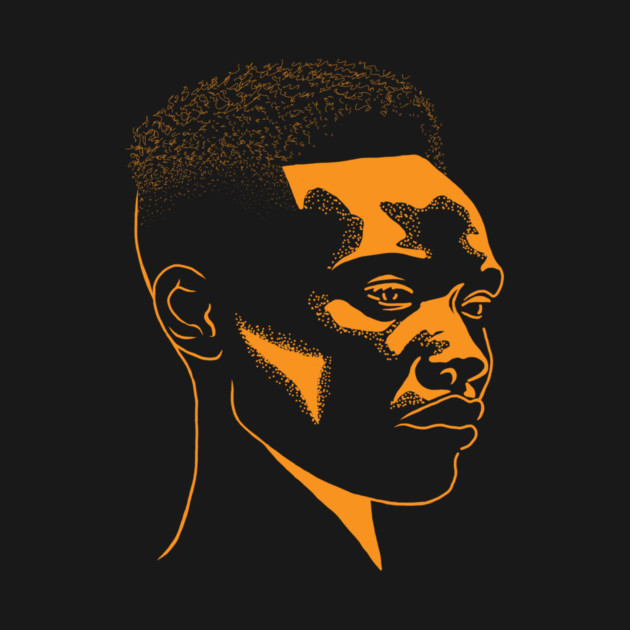 African Man Portrait, Afro Black Pride by logiamerch