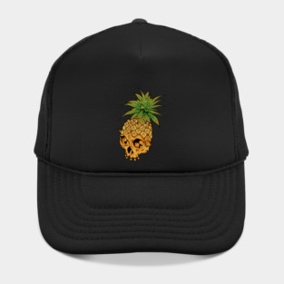 Skull Pineapple,Tropical Style Hat