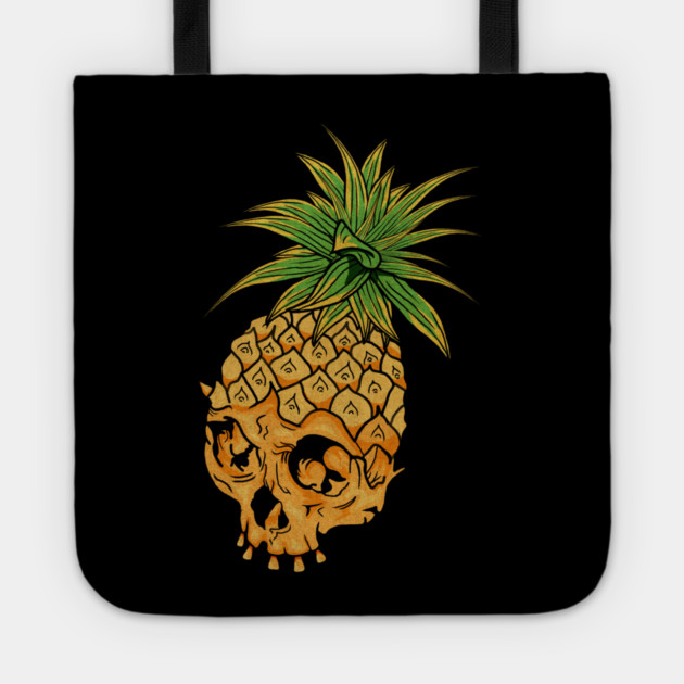 Skull Pineapple,Tropical Style Tote by logiamerch
