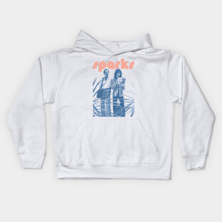 Sparks \//\ Retro 70s Style FanArt Design Kids Hoodie