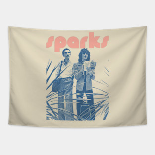 Sparks \//\ Retro 70s Style FanArt Design Tapestry