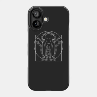 Leonardo Da Vinci Hot Dog Phone Case