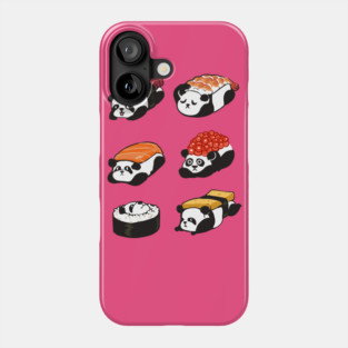 Sushi panda Phone Case