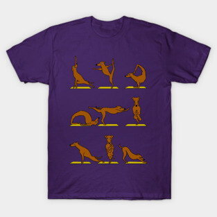 GREYHOUND YOGA T-Shirt