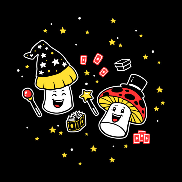 Magic Mushrooms by dumbshirts