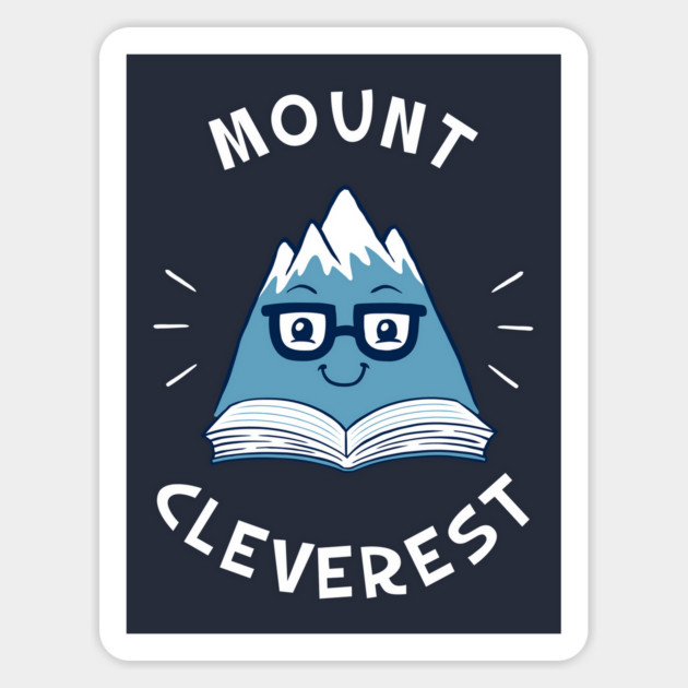 Mount Cleverest Magnet by dumbshirts