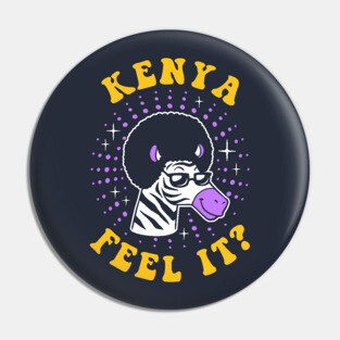 Kenya Feel It Pin