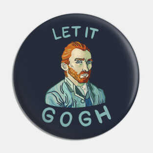 Let It Gogh Pin
