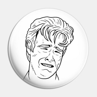 Crying Dawson Pin