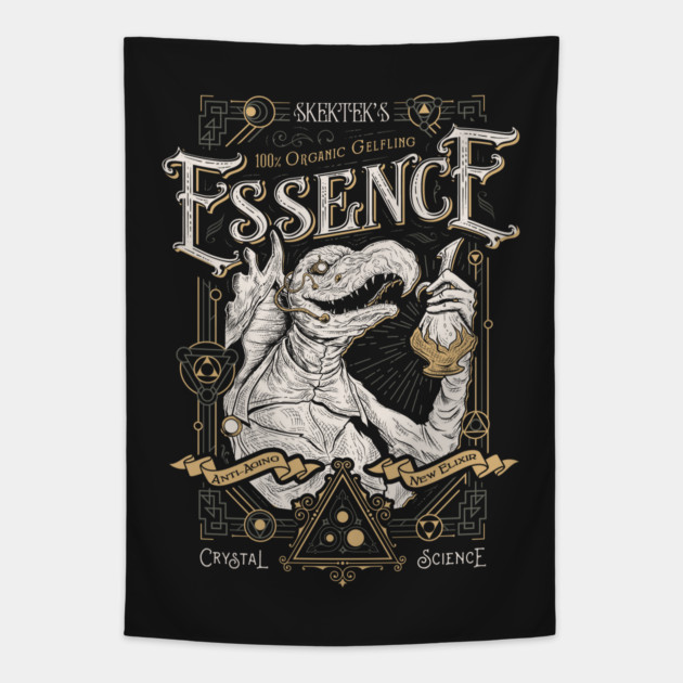 Organic Gelfling Essence Tapestry by barrettbiggers