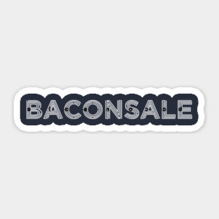 Baconception Sticker