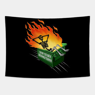 New Year's Resolutions Tapestry