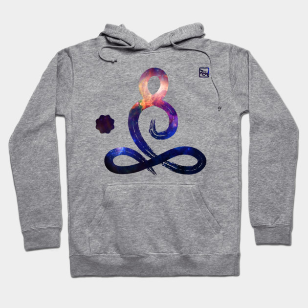 Zen Symbol Buddha Meditation Hoodie by logiamerch