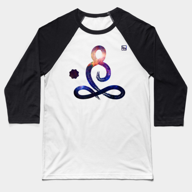 Zen Symbol Buddha Meditation Baseball T-Shirt by logiamerch