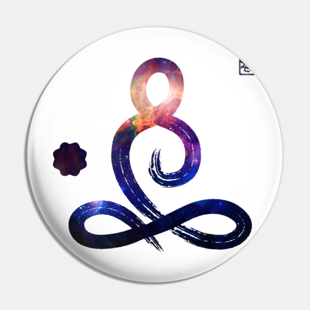 Zen Symbol Buddha Meditation Pin by logiamerch