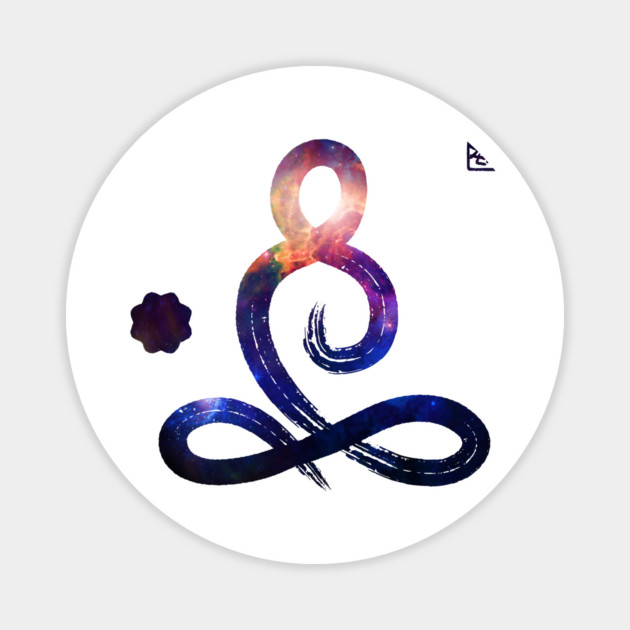 Zen Symbol Buddha Meditation Magnet by logiamerch