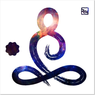 Zen Symbol Buddha Meditation Posters and Art